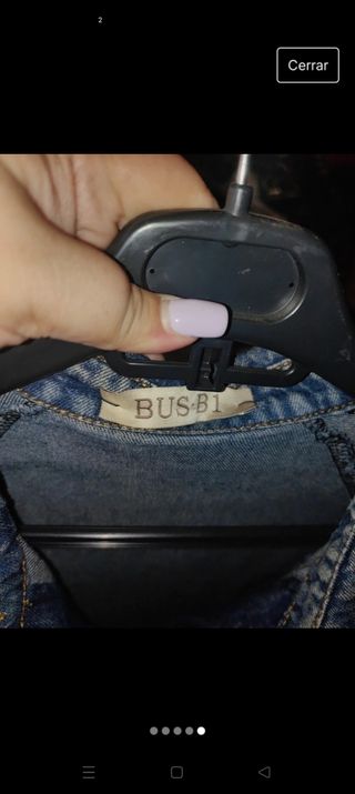 Chaqueta vaquera
