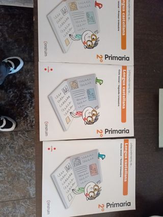 Libros de 2o primaria catellano