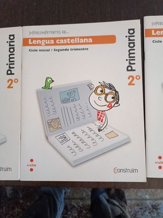 Libros de 2o primaria catellano