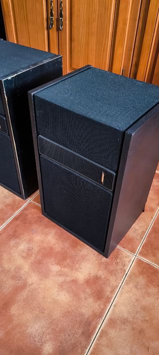 Altavoces Bose 301 serie II más equipo de sonido.