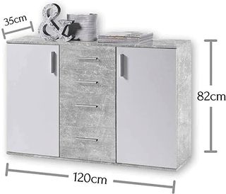APARADORES NUEVOS 120X35X82CM *685*038*326?