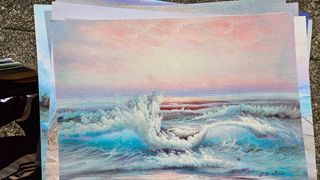 35 Poster mare paesaggio quadro