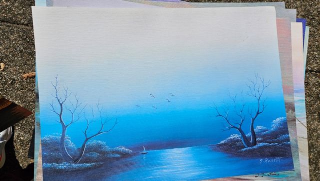 35 Poster mare paesaggio quadro