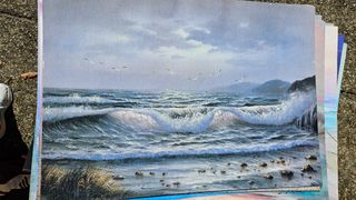 35 Poster mare paesaggio quadro