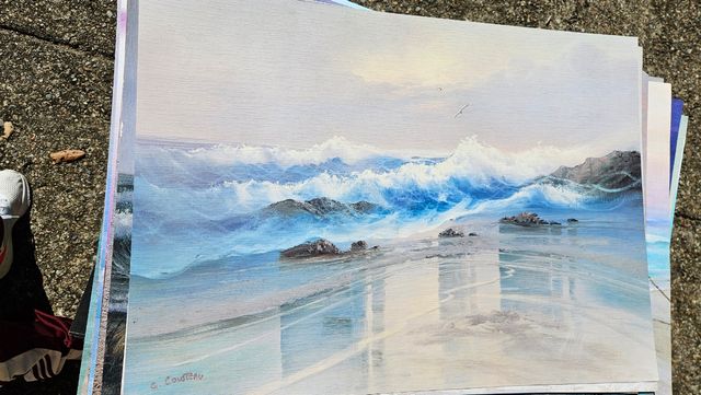 35 Poster mare paesaggio quadro