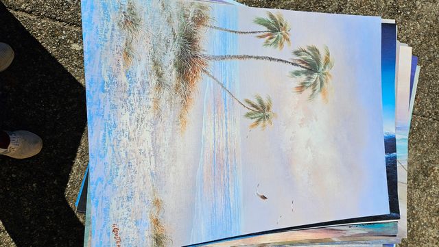 35 Poster mare paesaggio quadro