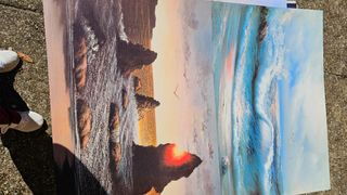 35 Poster mare paesaggio quadro