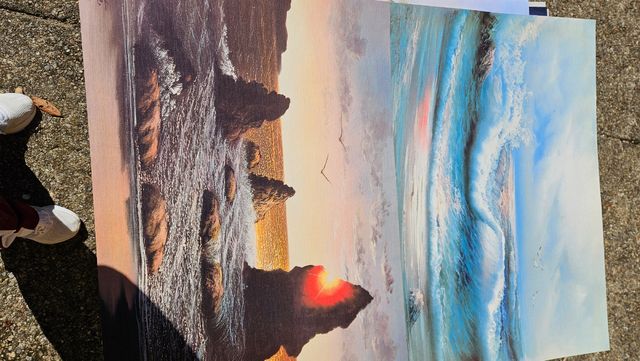 35 Poster mare paesaggio quadro