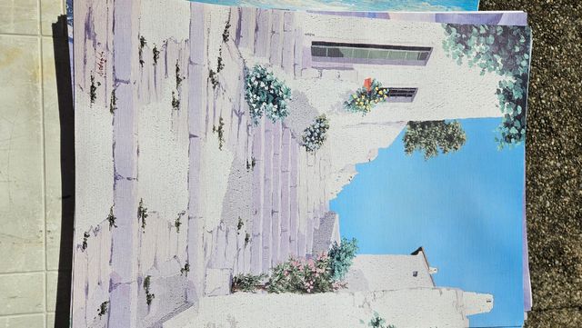 20 poster quadri mare grecia