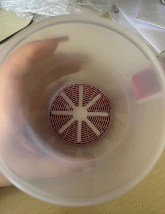 Spargivelo/cacao Tupperware