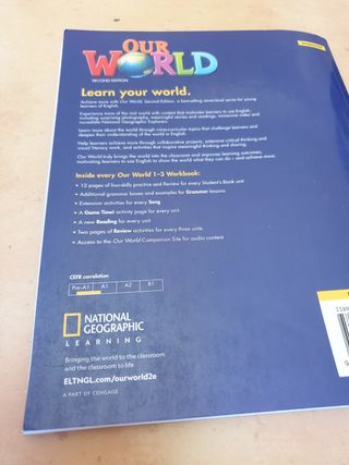Libro cuaderno National Geographic Our World 2