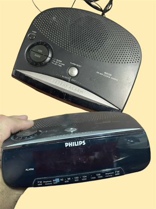 Radio reloj vintage