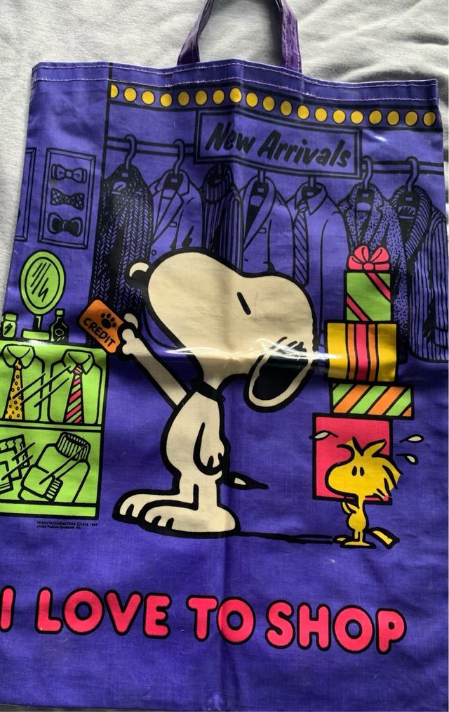 bolsa snoopy vintage