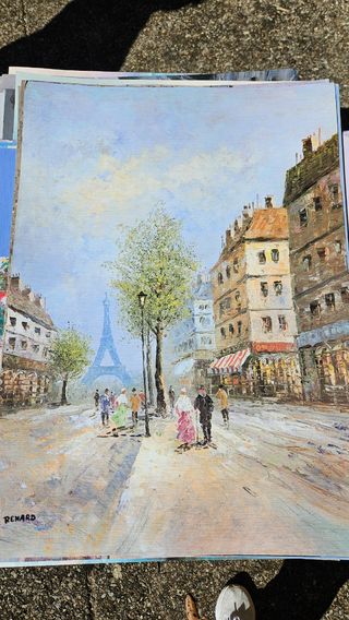 10 poster quadri soggetto Francia