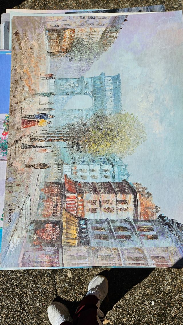 10 poster quadri soggetto Francia