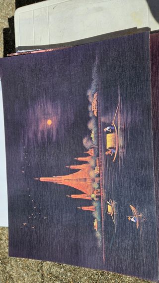 7 poster quadri soggetto thailandia