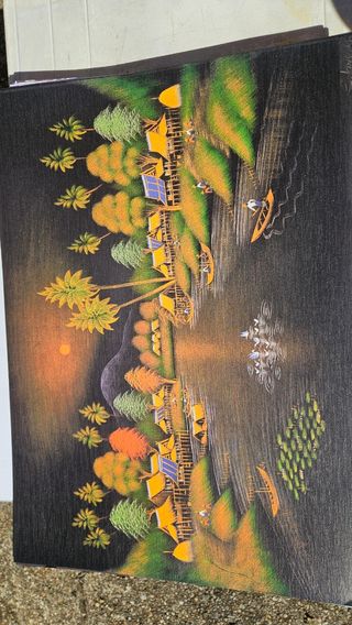 7 poster quadri soggetto thailandia