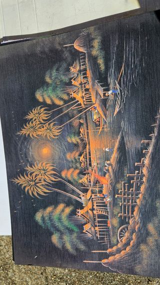 7 poster quadri soggetto thailandia