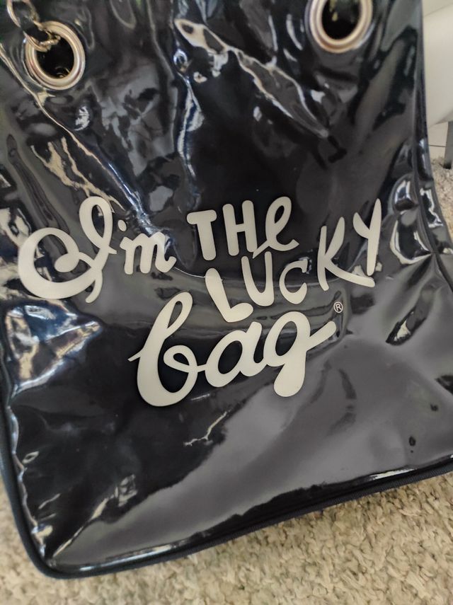 I'm the lucky bag iconica borsa blu