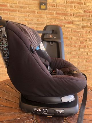 Silla Axissfix bebeconfort grafite giratoria
