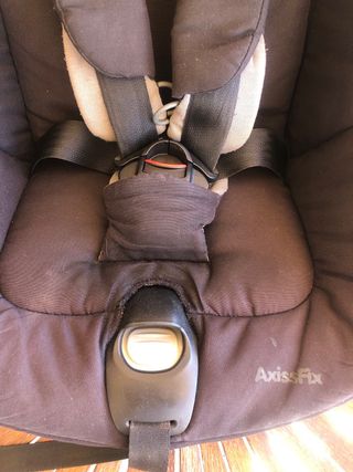Silla Axissfix bebeconfort grafite giratoria