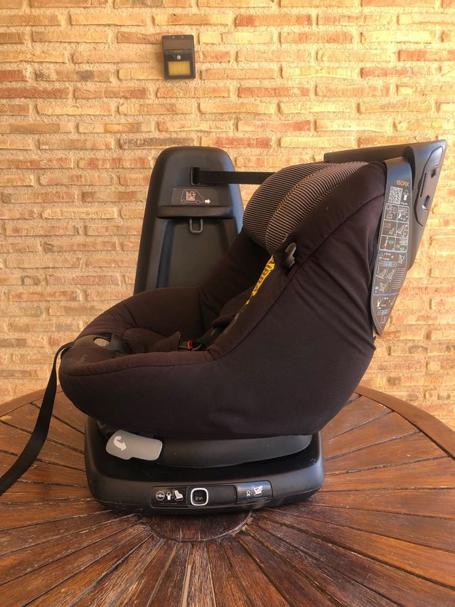 Silla Axissfix bebeconfort grafite giratoria