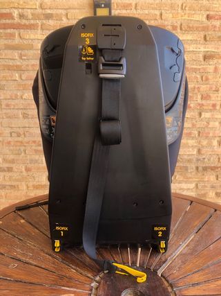 Silla Axissfix bebeconfort grafite giratoria