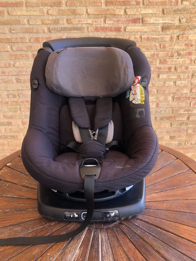 Silla Axissfix bebeconfort grafite giratoria