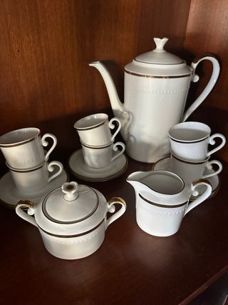 VAJILLA PORCELANA COMPLETA NUMERADA BAREAUTHER