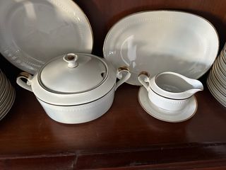 VAJILLA PORCELANA COMPLETA NUMERADA BAREAUTHER