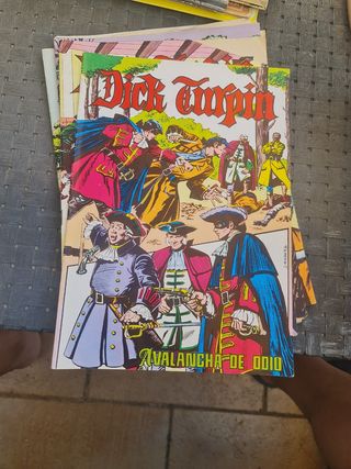 11 tebeos de dick turpin año 1979