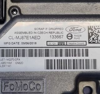 Modulo Ford Navigation GPS Navi Radio JM5T-14G370