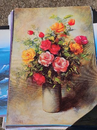 18 quadri fiori e natura morta