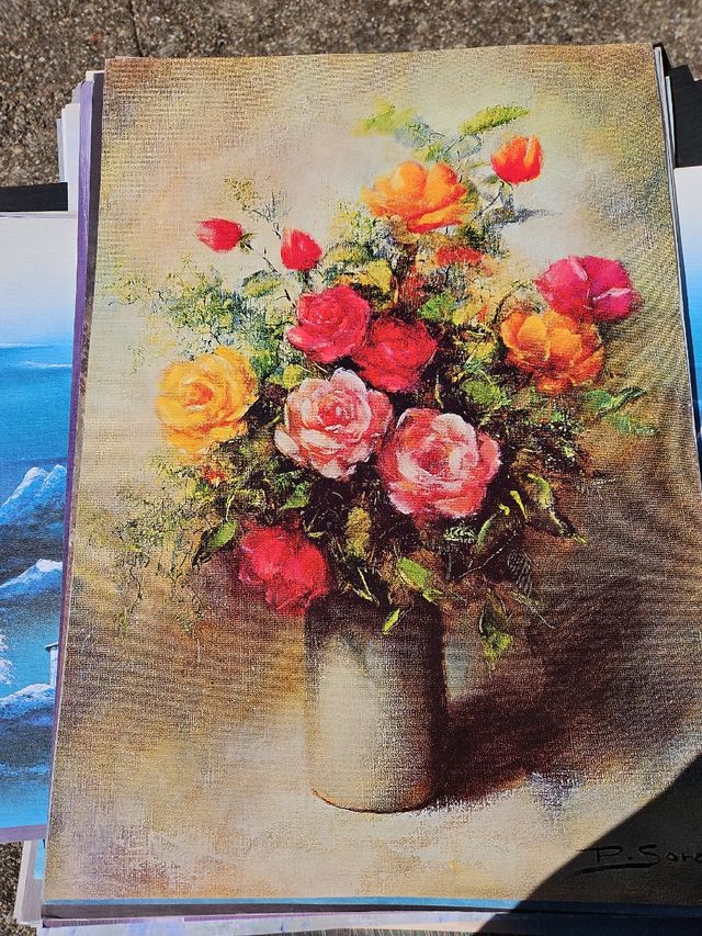 18 quadri fiori e natura morta