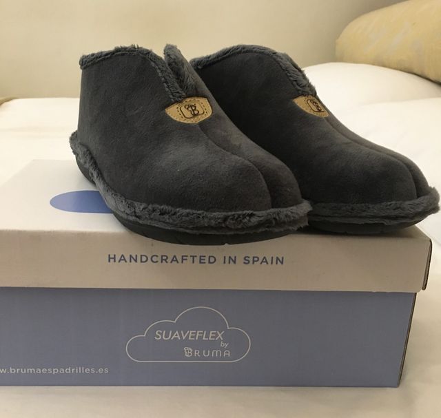 Zapatillas de casa mujer tipo bota