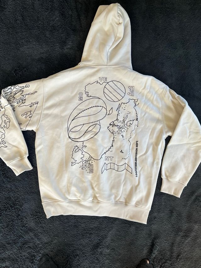 Sudadera “Better Safe Than Sorry🌹” Bershka