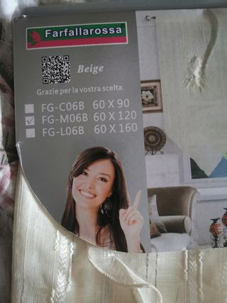 Coppia tende 1,20 X 60