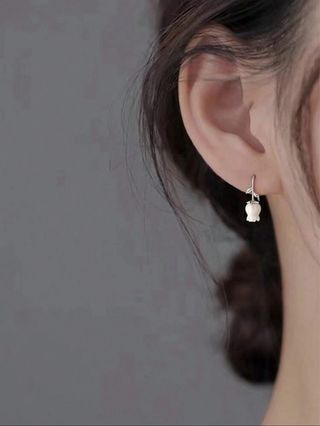Pendientes flor