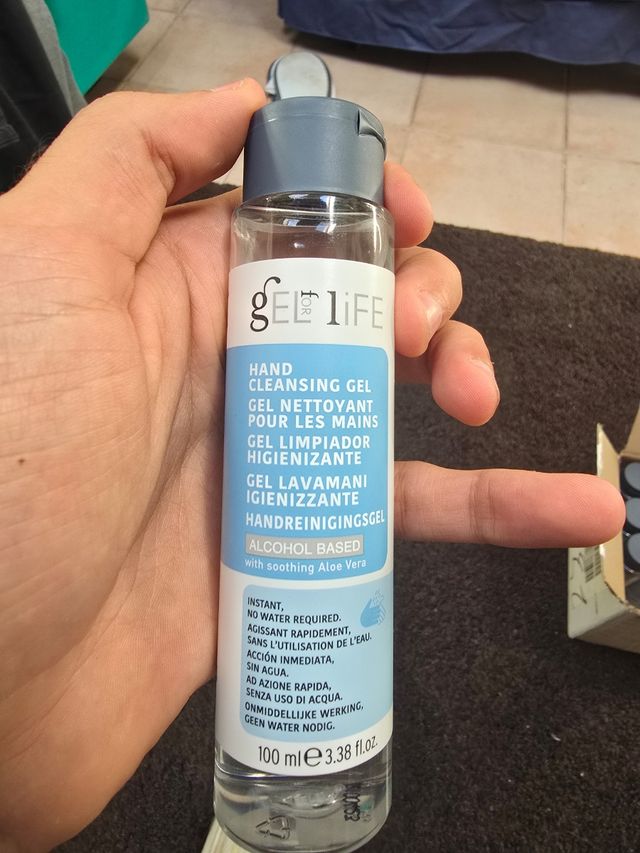 10 Gel igienizzante mani
