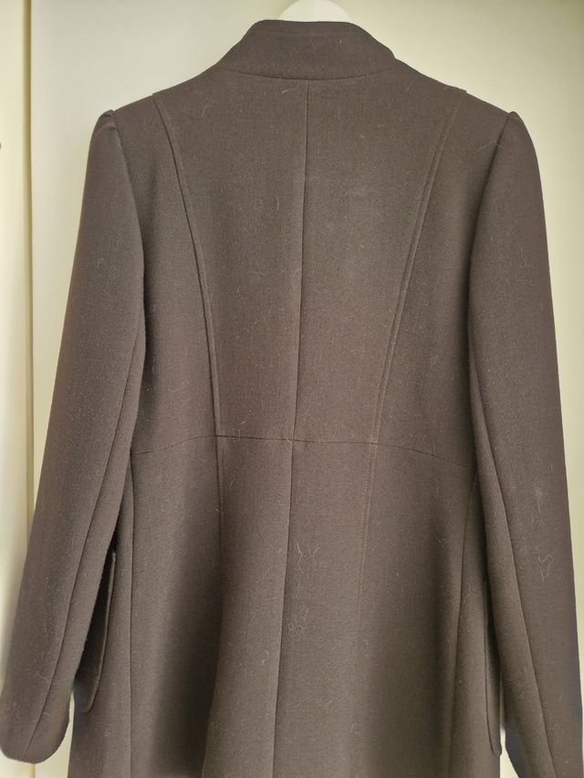 Cappotto mezza stagione nero TG 46