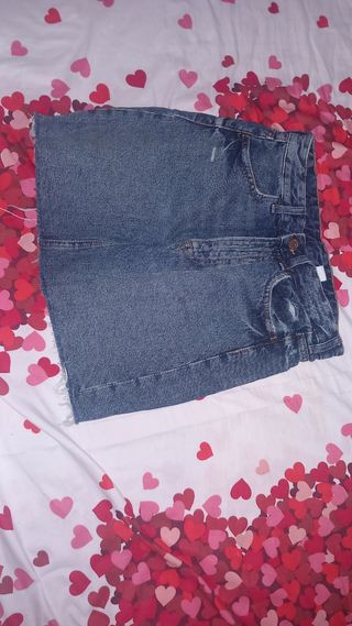 Falda vaquera mujer