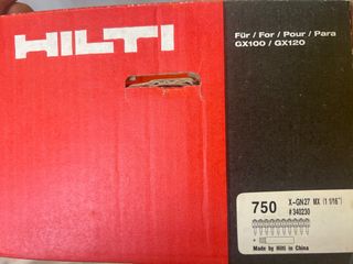 HILT CLAVOS PARA HORMIGÓN X-GN MX (EN TIRAS)