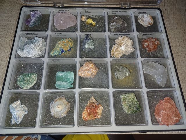 Minerales de colección