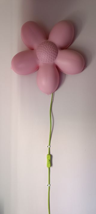 Lampara Pared Flor