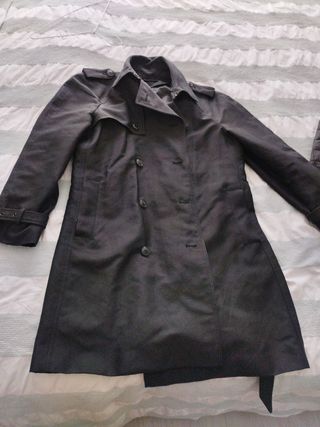 Chubasquero con chaleco negro mujer