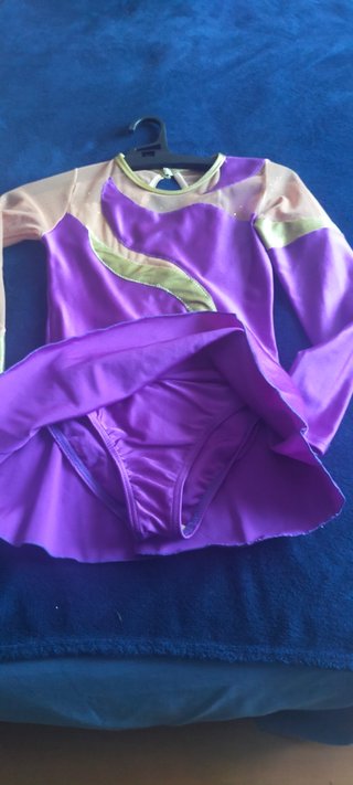 Maillot patinaje niña