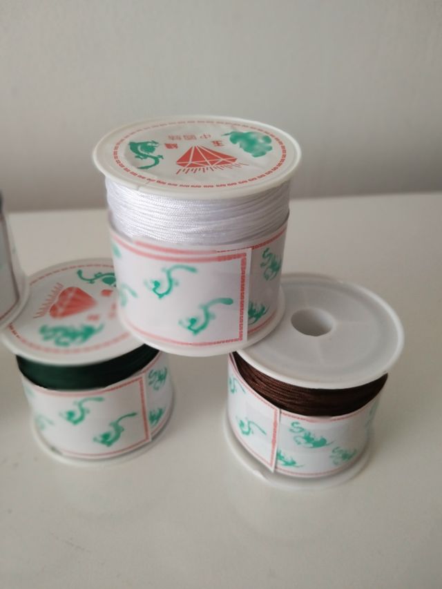 5 ROLLOS DE HILO PARA MACRAME