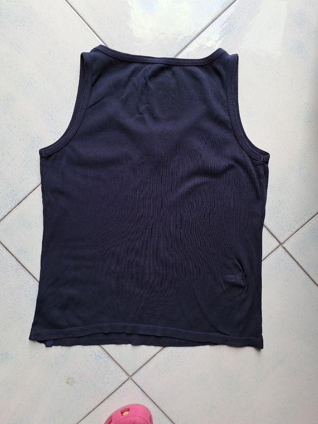 Canotta  blu notte taglia L
