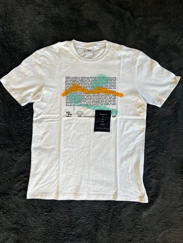 Camisa ⚪️ Casual Zara