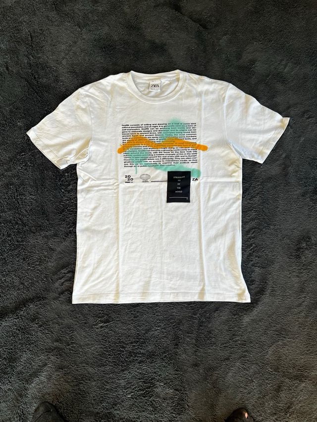 Camisa ⚪️ Casual Zara